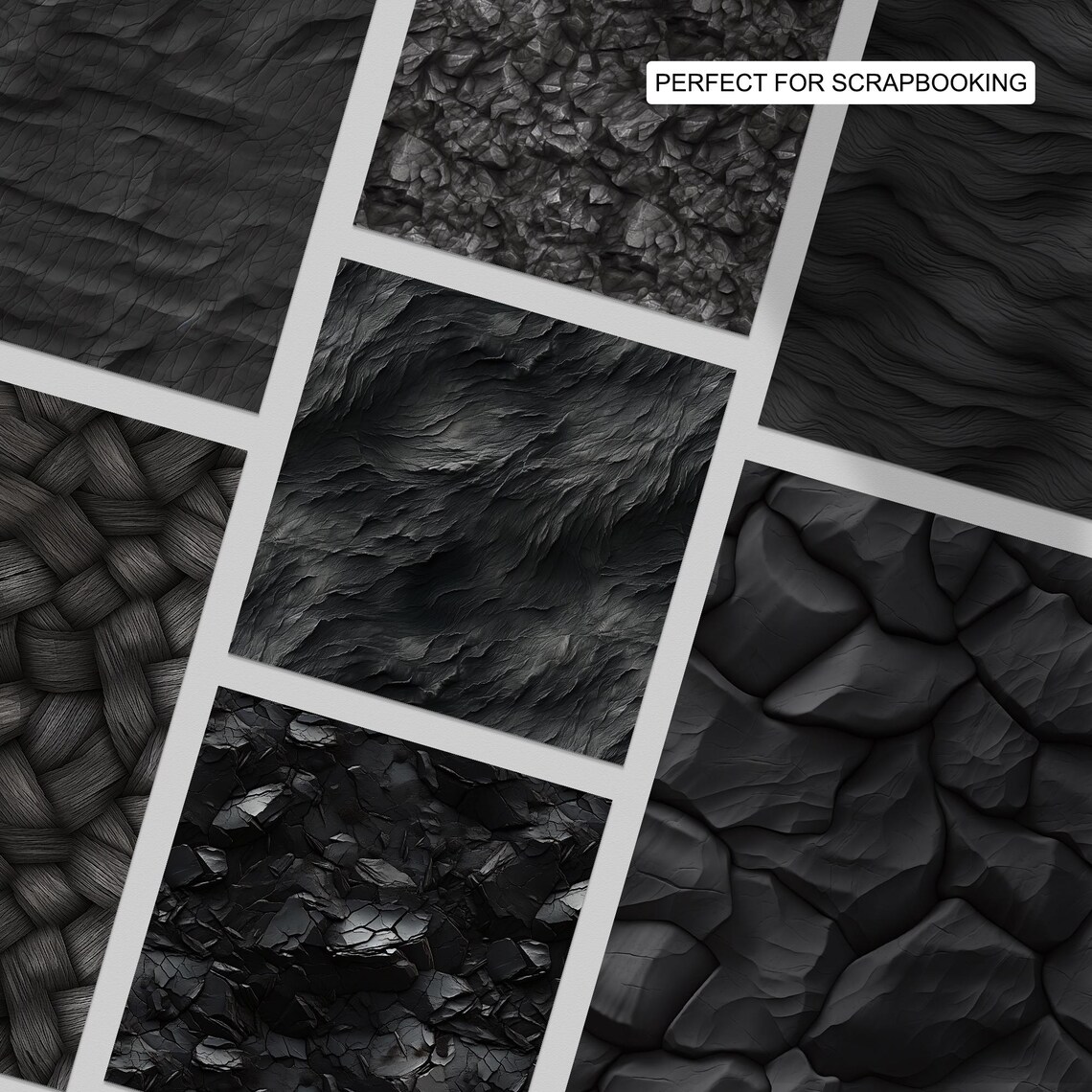 83 Charcoal Seamless Pattern | Digital Seamless Pattern Charcoal | 3d ...