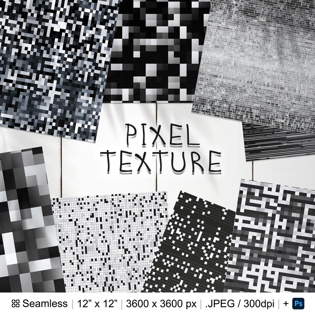 Single Pixel Line Scale Pattern 174 Pixel Seamless Pattern | Digital Seamless Pattern Bloom Pixel | 3d ...