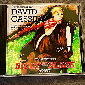 David Cassidy lit « Billy And Blaze » 7 contes sur Billy et son cheval de C.W. Anderson Blaze CD Nouveau