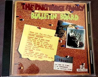 The Partridge Family “BULLETIN BOARD” CD New Promo David Cassidy Feat. 5 Bonus Tracks