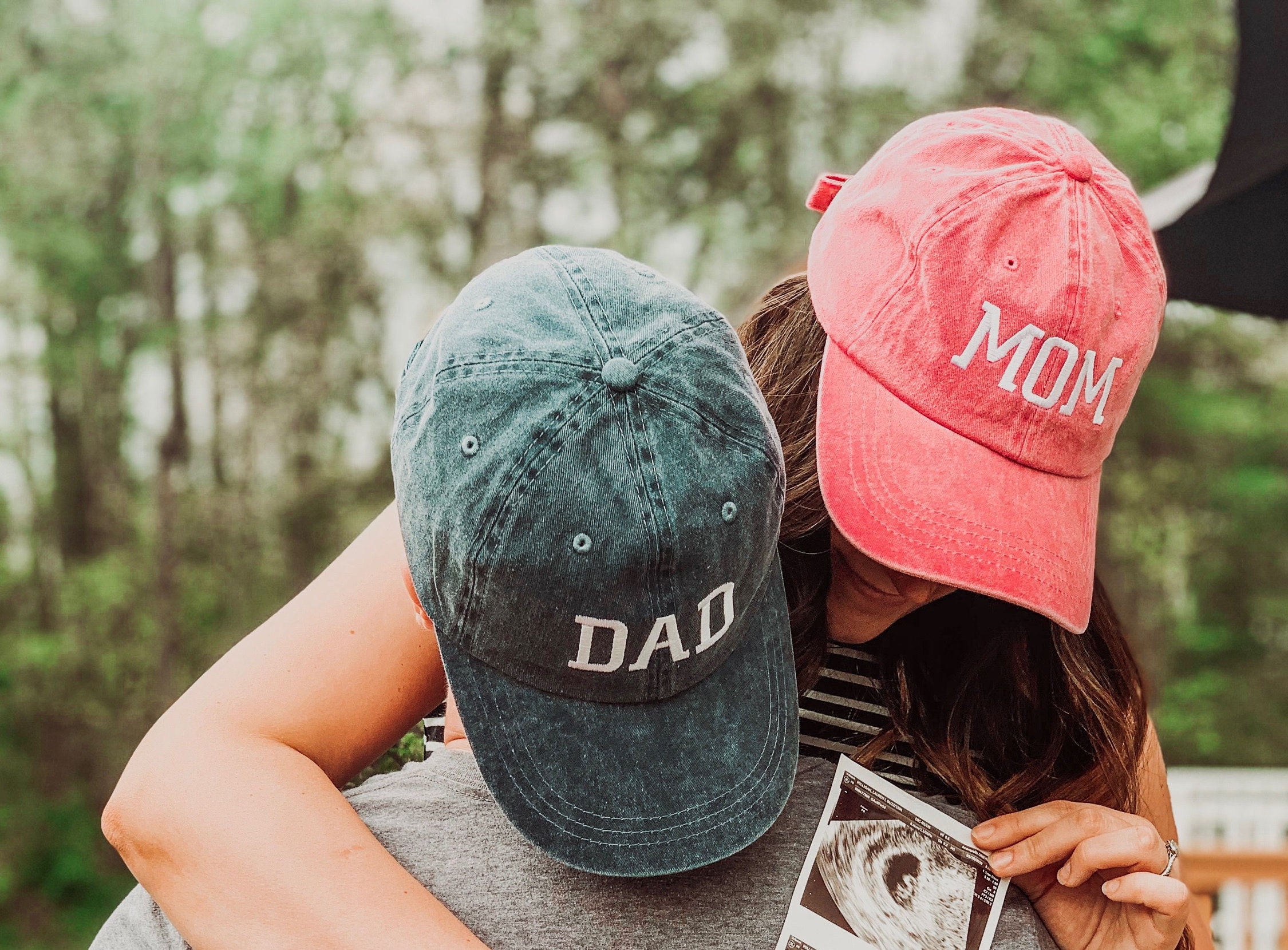 Mom & Dad Unstructured Dad Hat Cap Pigment Dyed Unstructured | Etsy