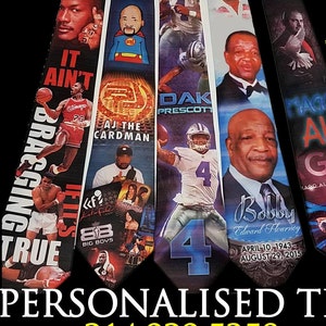Face Neck Tie,photo Tie,custom Face Tie,custom Photo Tie,face Tie,funny ...