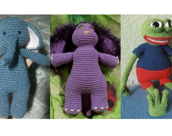 angry pepe plush