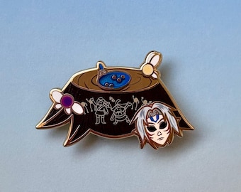 Zelda Majora's Mask Inspired Hard Enamel Pin