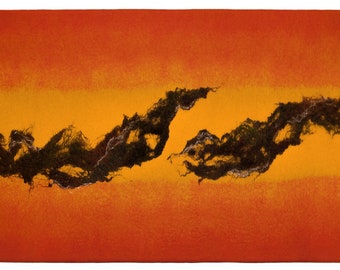 Art Wool Felted Painting Wall Hanging Decor Sale