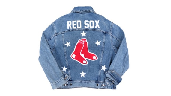 red sox denim jacket