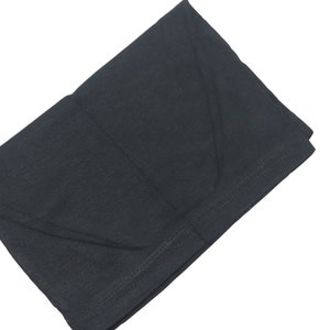 BLACK Cotton Underscarf (Undercap)