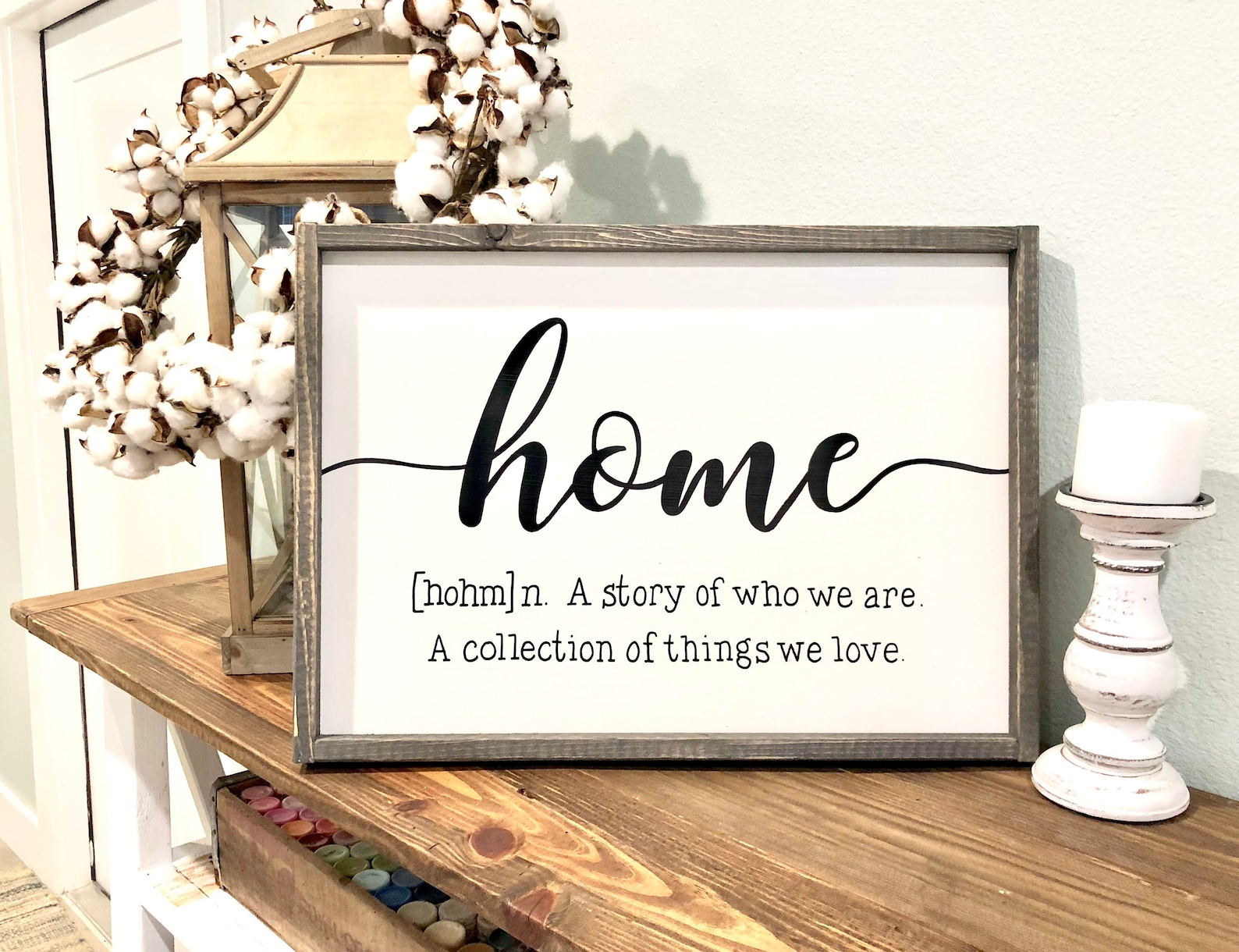 Home Sign Home Definition Sign Home Sweet Home Large Sign Etsy