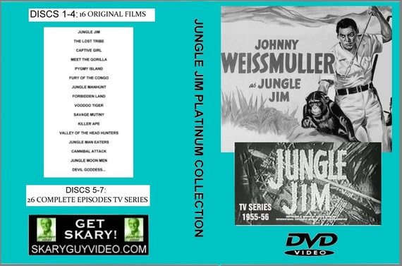 Jungle Jim Platinum Dvd Collection 16 Complete Films 26 Etsy Jungle Jim Platinum Dvd Collection 16 Complete Films 26 Etsy