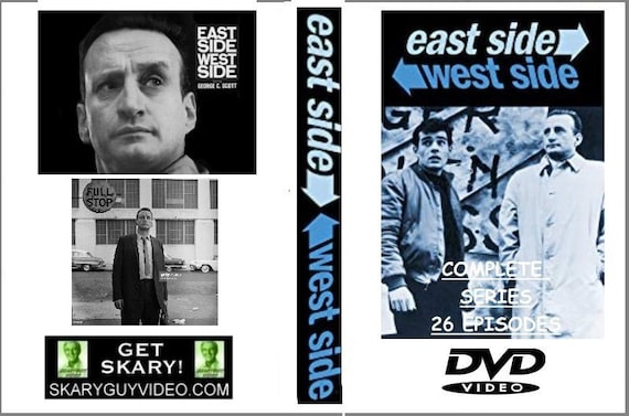 その他 EAST VS WEST [DVD] East Side/west Side - Complete 1963-64 TV Series 7 DVD Set
