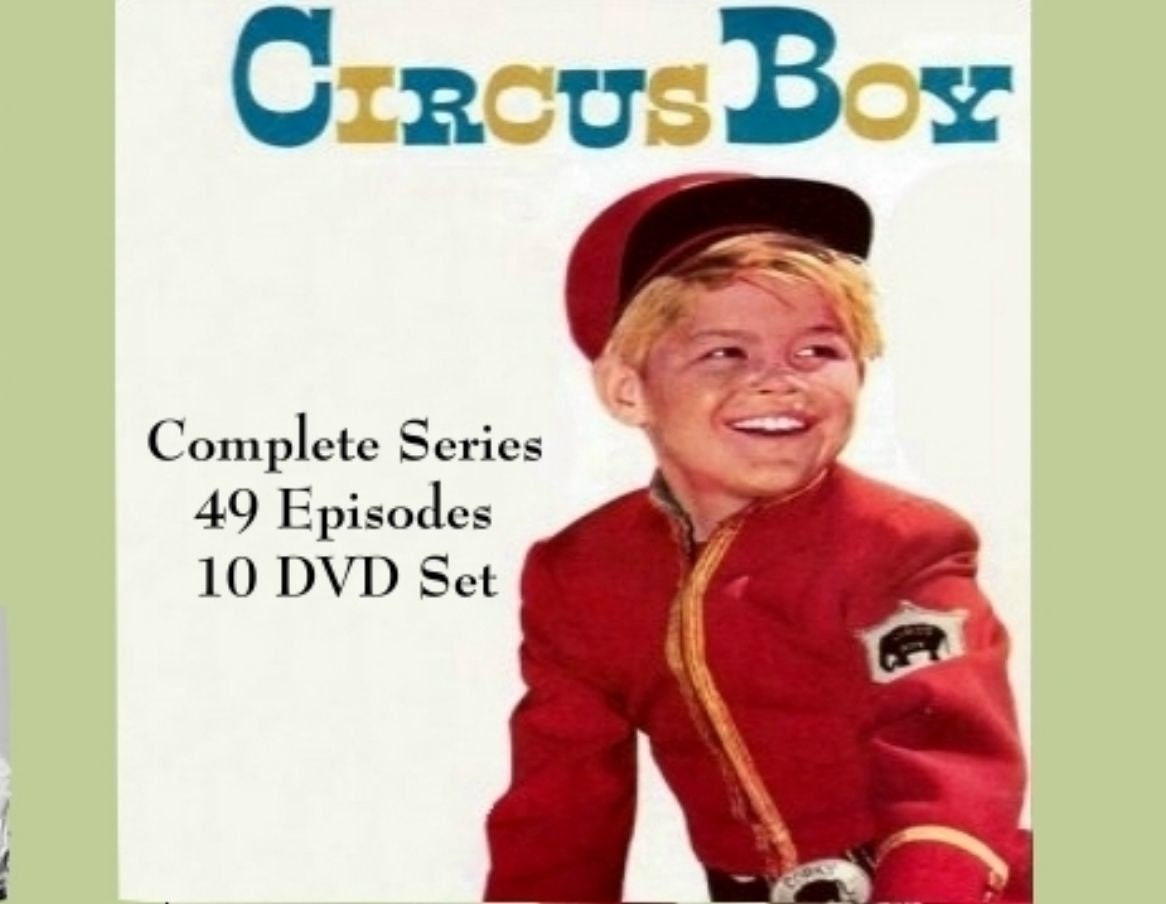 CIRCUS BOY Complete Series 19561958 49 Episode 10 DVD Set Etsy