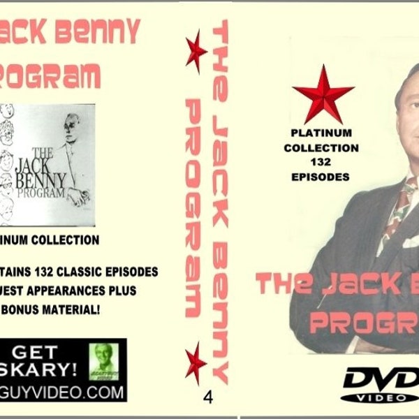 The Jack Benny Program Platinum TV Collection 25 DVD Set 132 Episodes