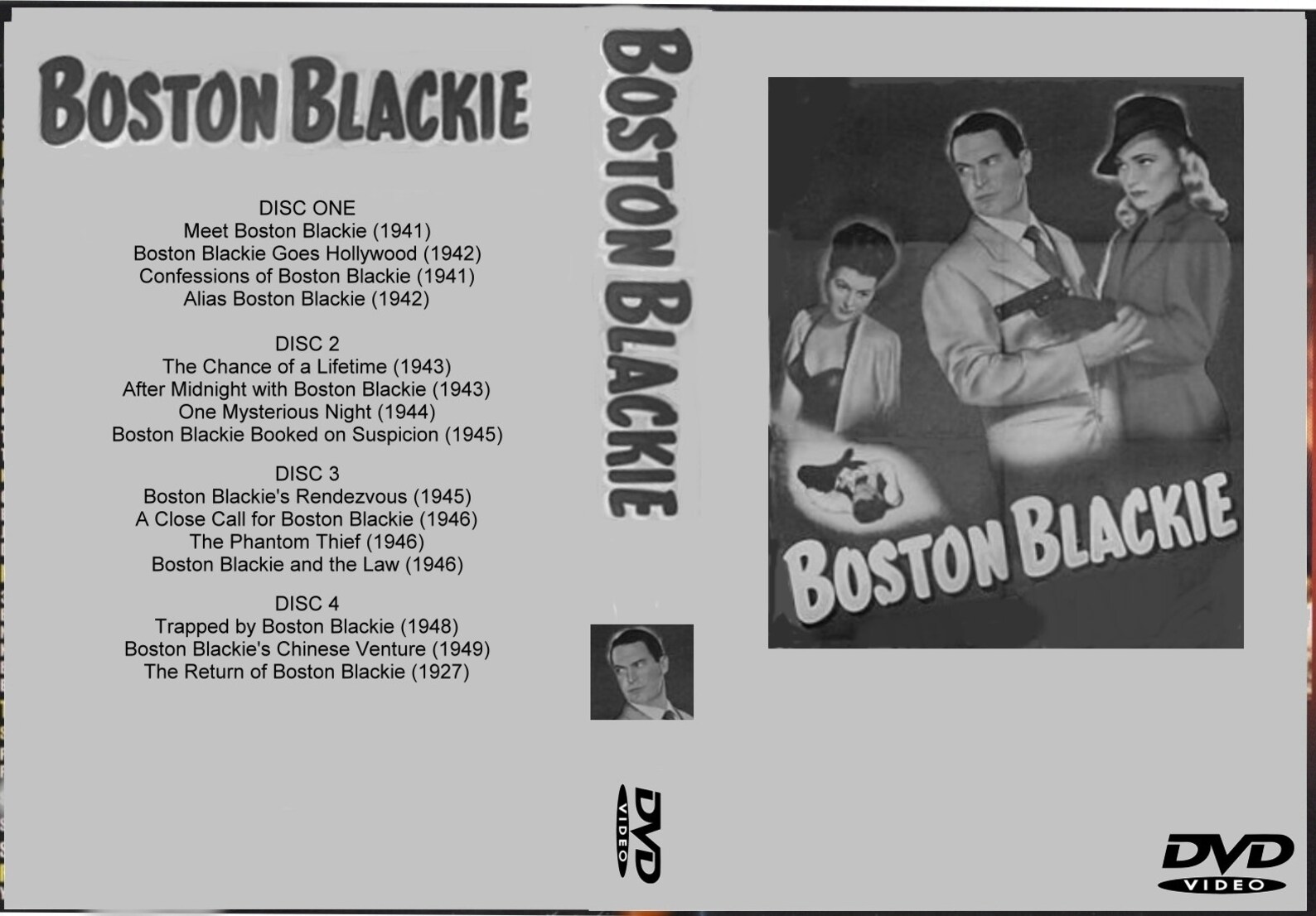 Boston Blackie 4 DVD SET 15 Films 19271949 Etsy