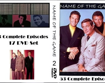 Name Of The Game 1968-71 TV Series 17 DVD Set 53 Episodes + PILOT