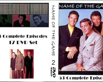 Name Of The Game 1968-71 TV Series 17 DVD Set 53 Episodes + PILOT