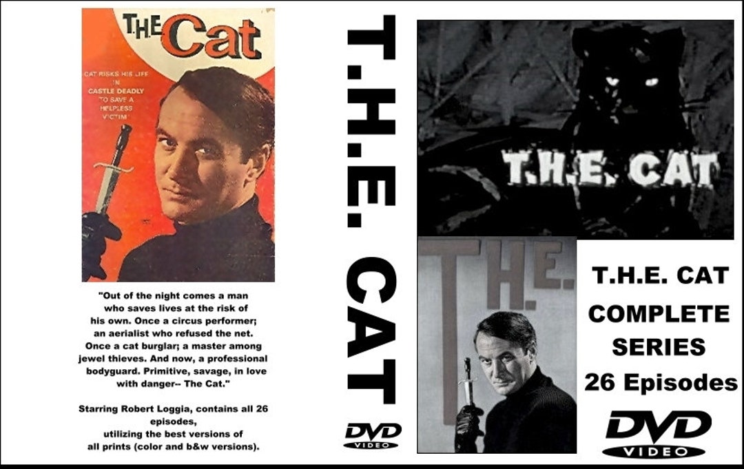 T.H.E. CAT Complete Series 7 DVD SET- 1966 - 26 Episodes - Etsy