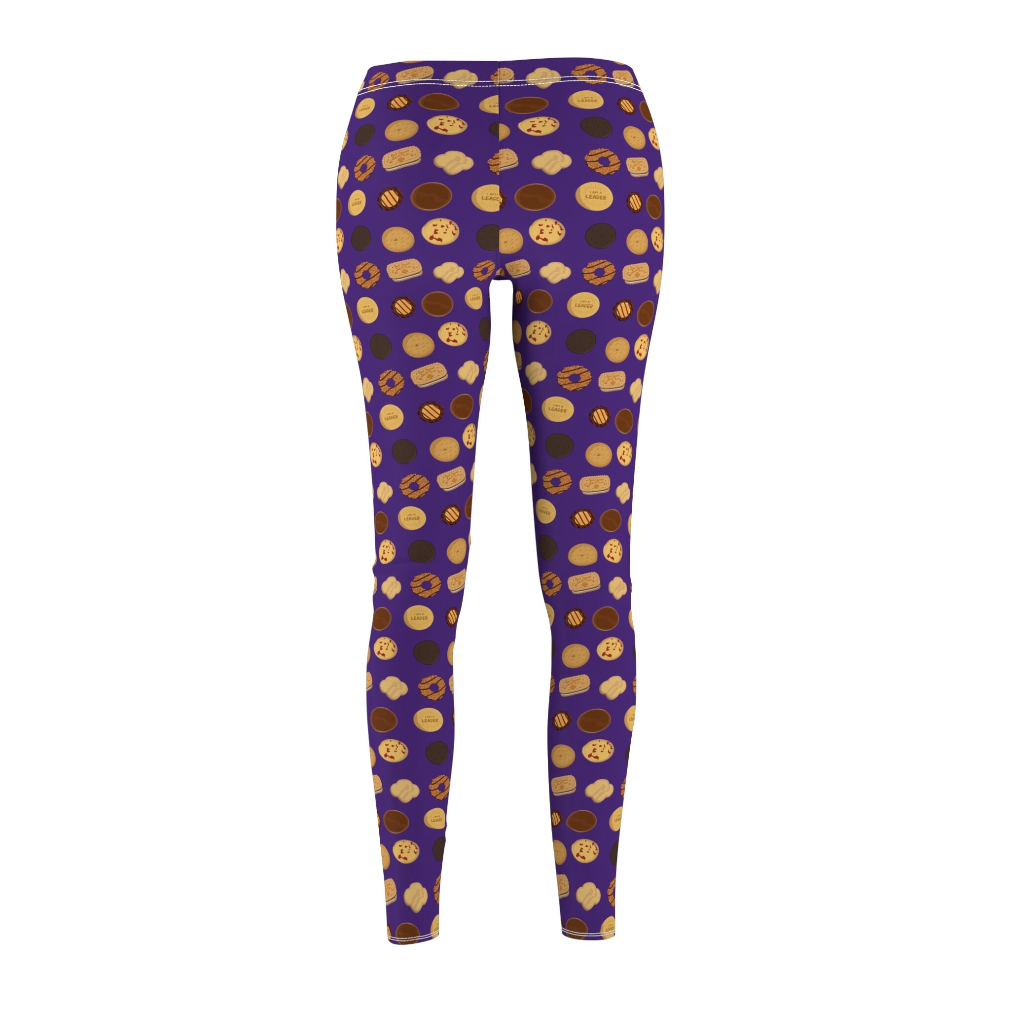 Women's Purple Girl Scout Cookie Leggings Etsy