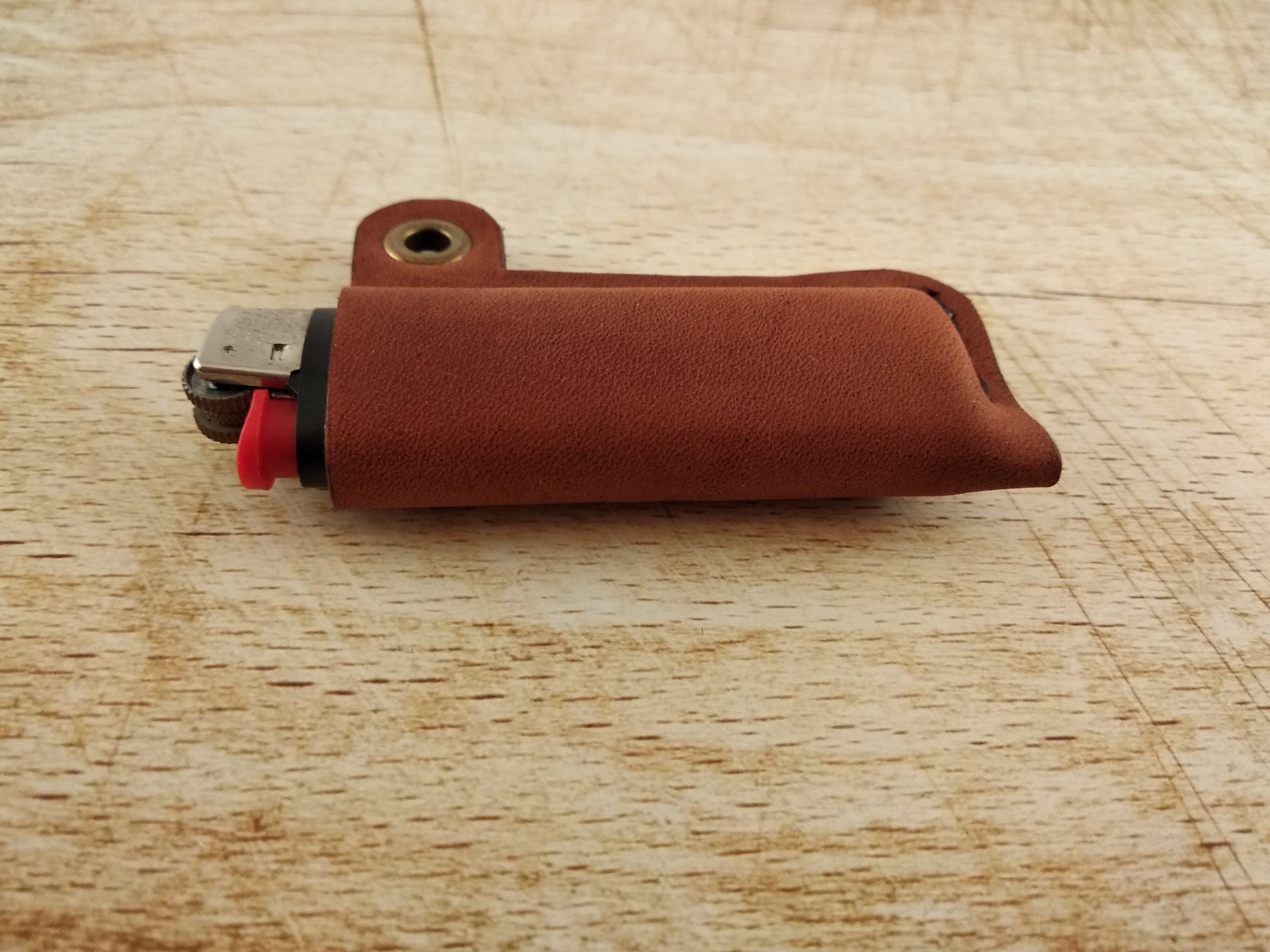 Brown Lighter Cover Lighter Holder Leather Ligther Case Etsy