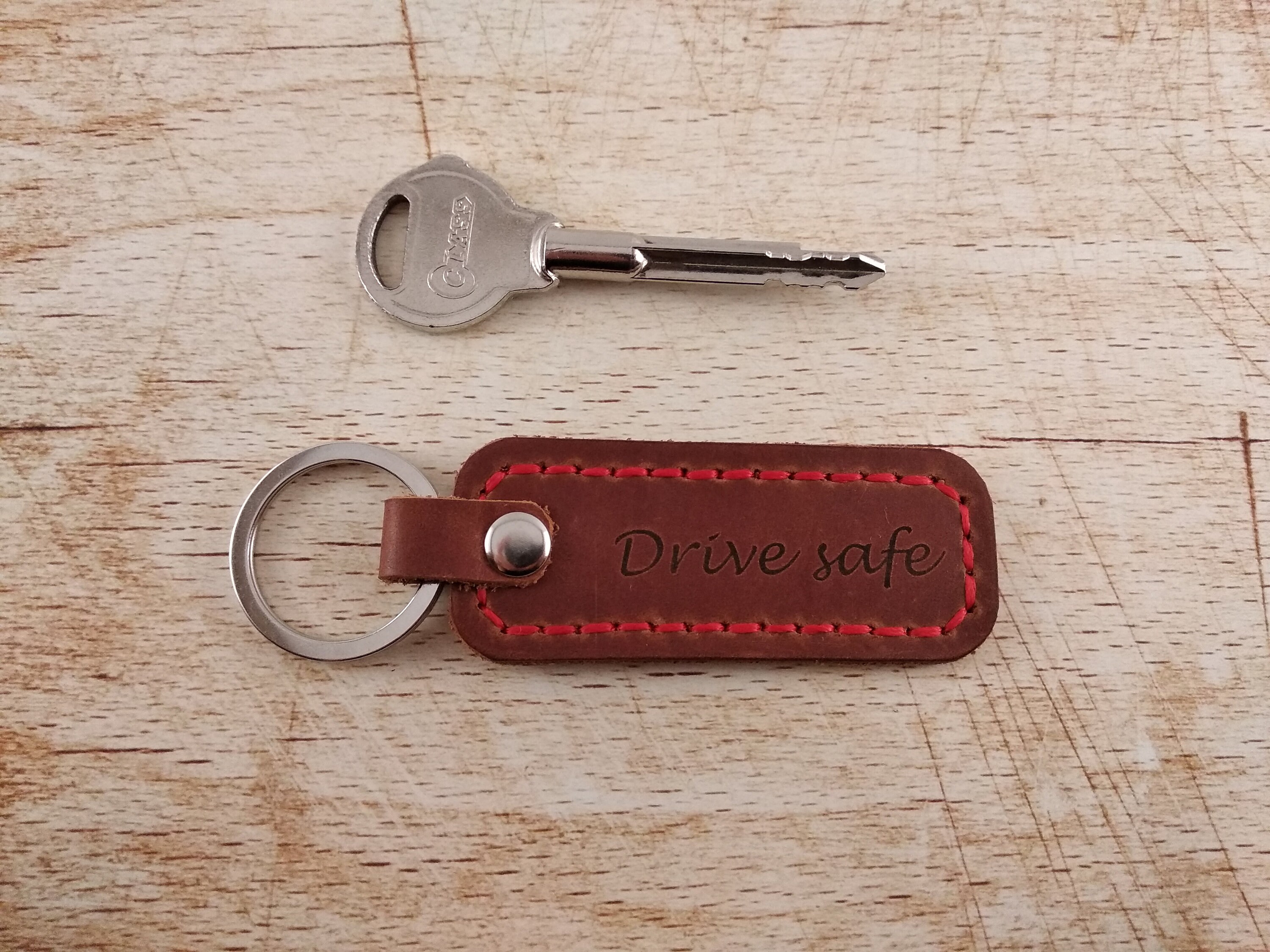 Drive Safe Keychain Drive Safe Keyring Car Keychain Drive Etsy