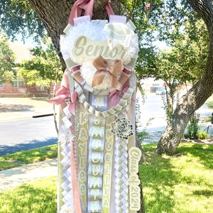 Triple flower XL Mum , Homecoming , Homecoming Mum