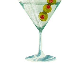Extra Dirty Martini
