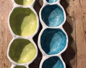 Appetizer Tray, Ceramic Serving Dish, Ceramic Serving Tray, Succulent Planter, Succulent Pot, Succulent Tray, Garden Lover, Garden Gift,