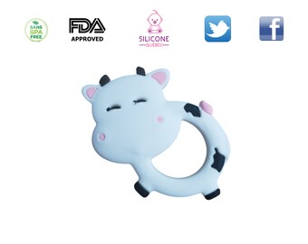 cow teething toy