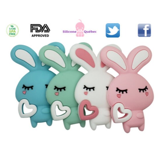 rabbit teether