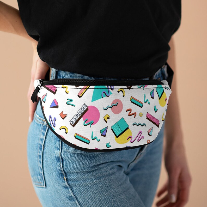 90s Style Design Fanny Pack Etsy