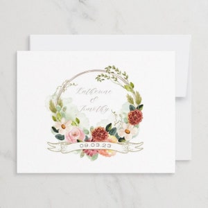 Custom Wedding Card, Personalized Wedding Card, Wedding Day Congratulations, Wedding Keepsake, Wedding Card with Names, Folded A2 Card