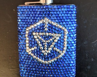 Ingress Resistance Rhinestoned Flask