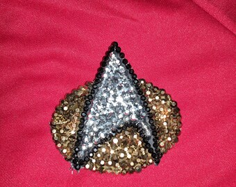 Combadge Pin/ Hairpin/ Brooch
