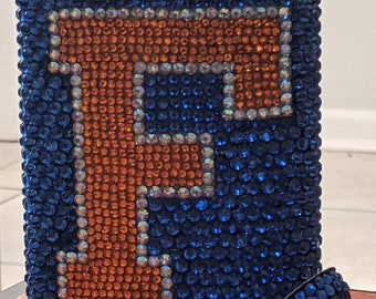 University of Florida/ UF Rhinestoned Flask
