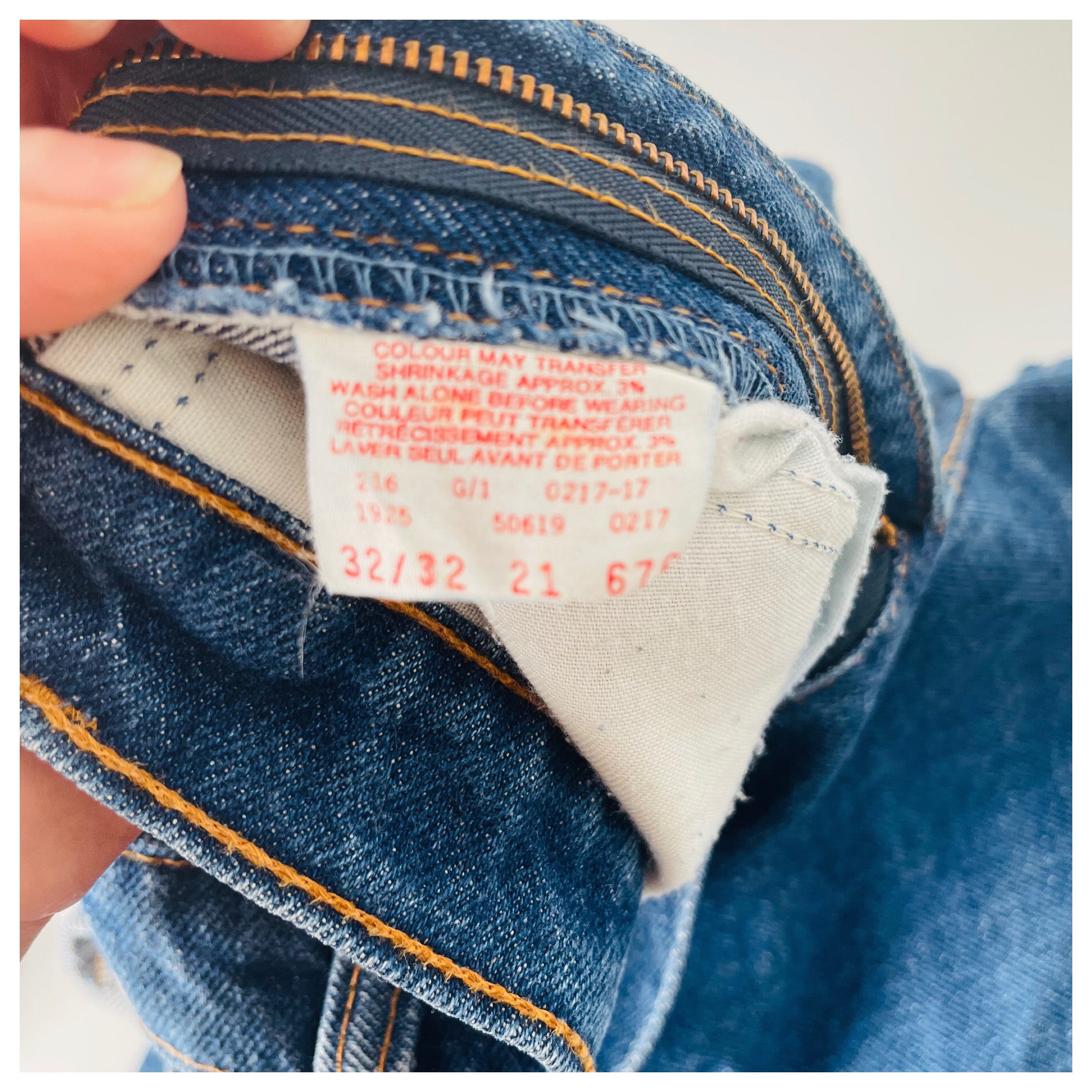 Vintage orange tag Levis 619 made in Canada denim mom jeans | Etsy