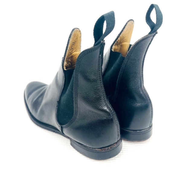 Vintage Blake Stitched Black Leather 