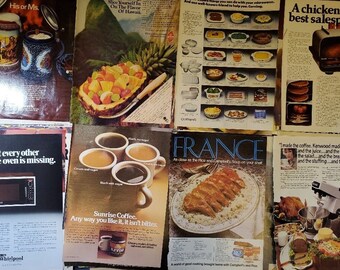 1970s Magazine Ads 'The Good Life' for Junk Journal, Scrapbook, Framing, Art+ Pop Groovy Style
