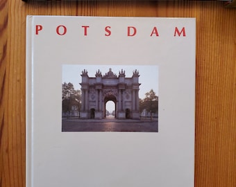 Vinyl Book Cover POTSDAM  (Empty) for Junk Journal, Scrapbook, Albums, Upcycle