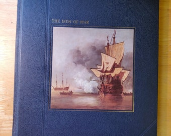 Padded Book Cover 1980s The Men of War (Empty) for Junk Journal, Scrapbook, Albums, Upcycle