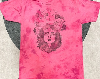 Maenad T-Shirt | Hand-printed, Hand-dyed