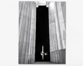 Washington DC Druck, Washington DC Fotografie, Washington DC Wandkunst, Washington Monument Print, dc Artwork, us Capitol, druckbares Foto