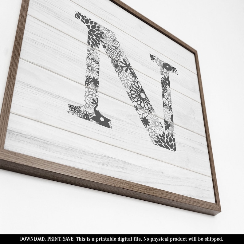 Picket Letter N, Printable Letters for Wall, Printable Picket Symptoms, Wooden Lettering, Rustic Letter Decor, Farmhouse Lettering, Grey and White photograph about Letter N Printable named Picket Letter N, Printable Letters for Wall, Printable Wooden Indications, Picket Lettering, Rustic Letter Decor, Farmhouse Lettering, Grey and White