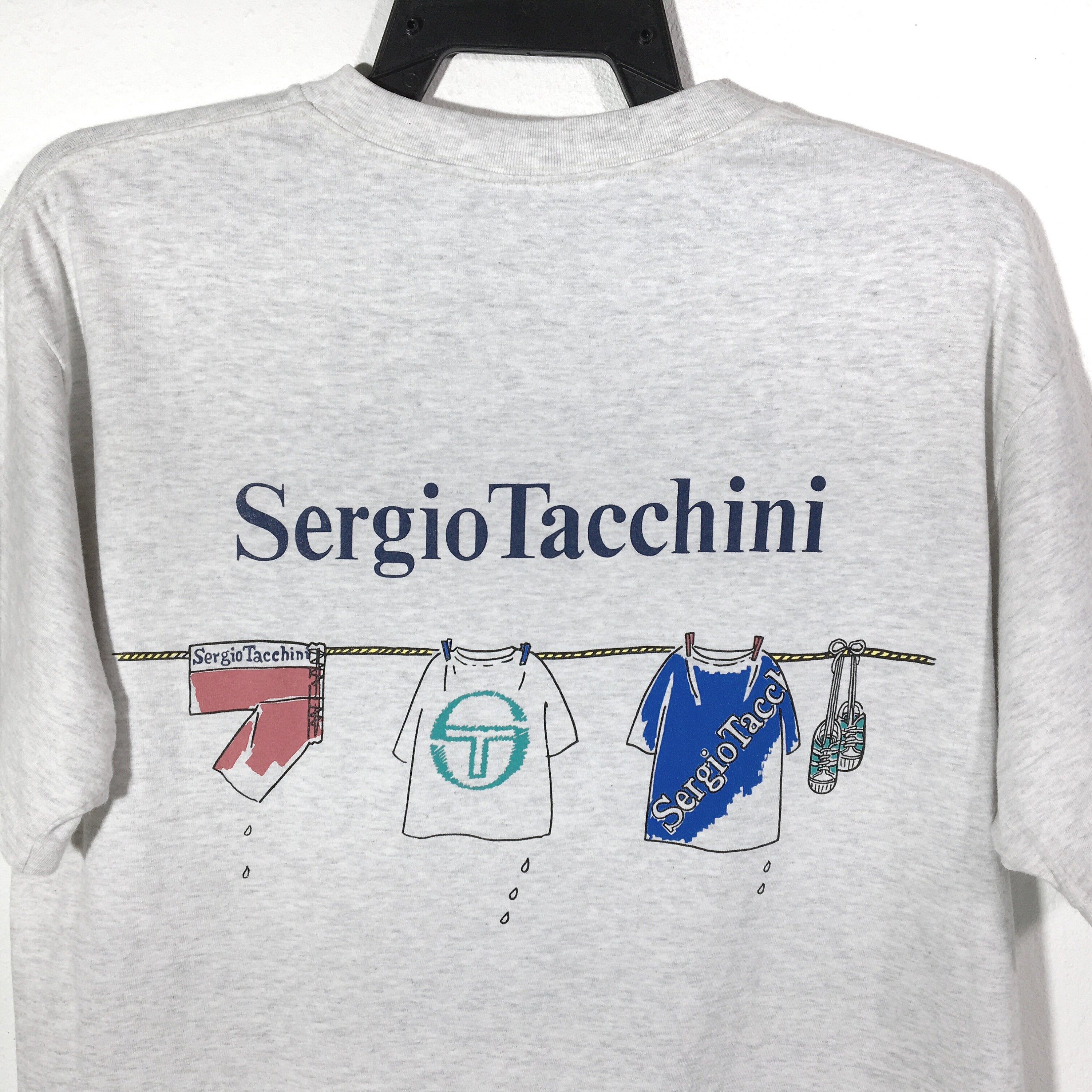 sergio tacchini shirt vintage