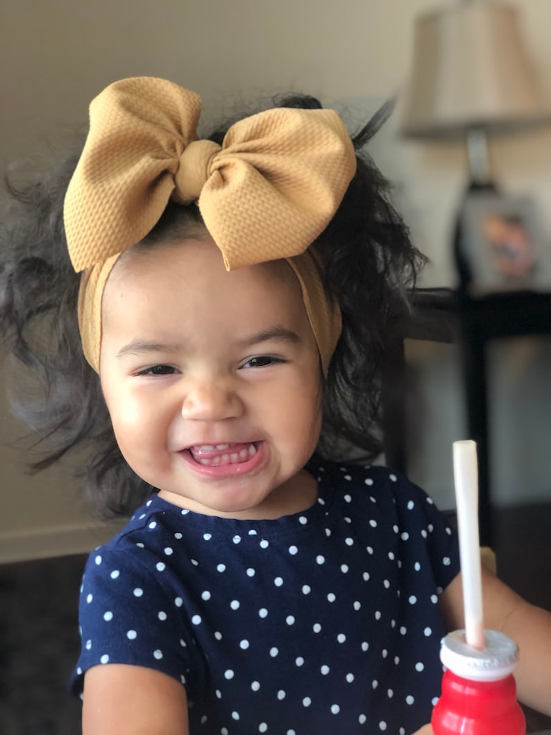 One year old milestone Baby Head Wraps head wrap baby girl Etsy