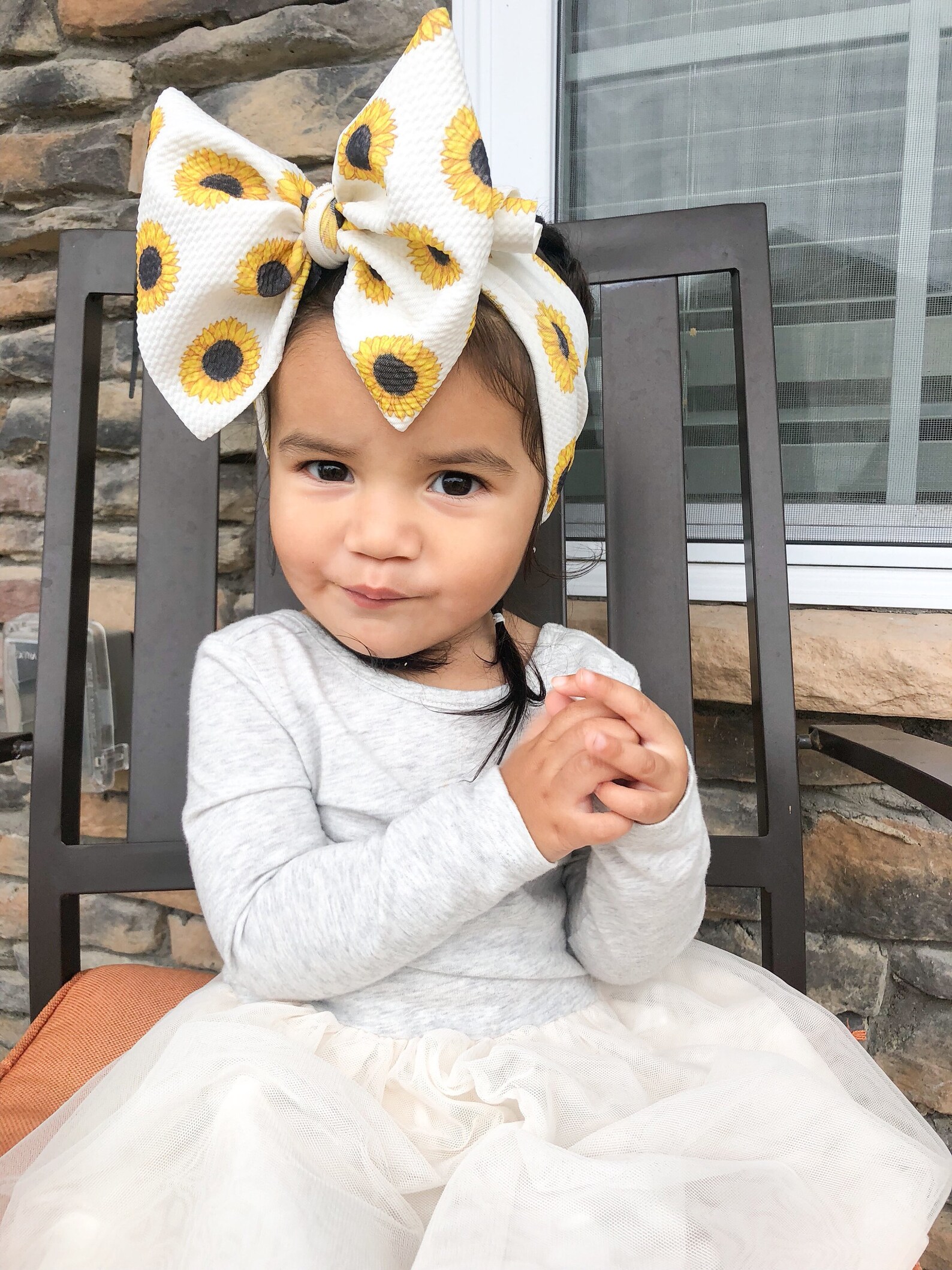Sunflower Baby Head Wraps head wrap baby girl head wraps Etsy