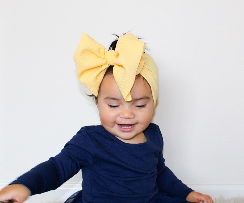 One year old milestone Baby Head Wraps head wrap baby girl Etsy