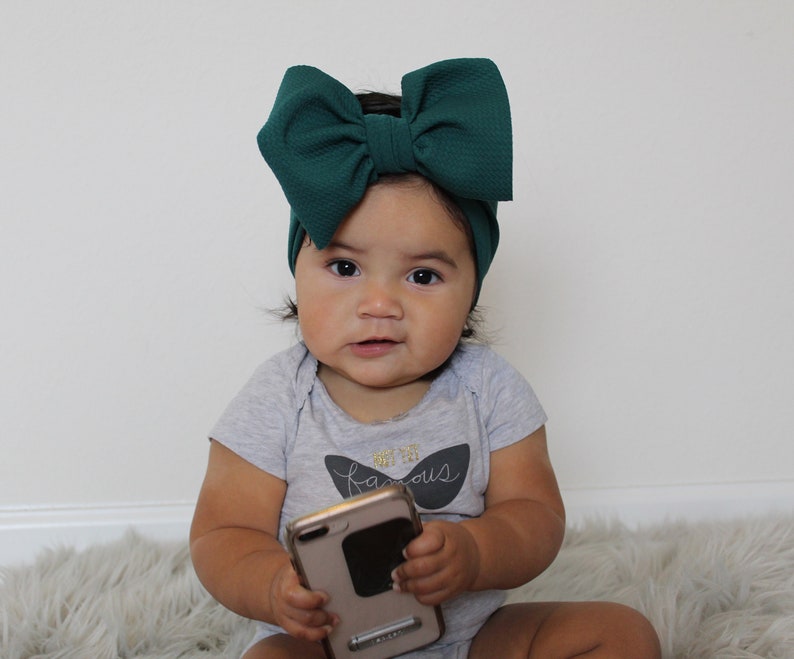 Dark Mustard Yellow Baby Head Wraps head wrap baby girl head Etsy