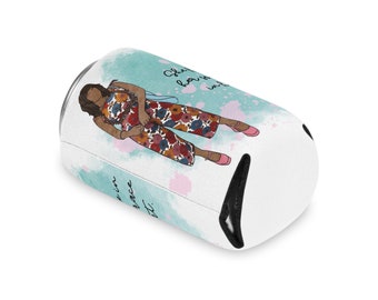 She has fire in her soul can cooler sleeve unique gift idea for teens Can Cooler Sleeve