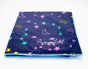 Pet blanket 28"x32" - Cosmic print dog blanket