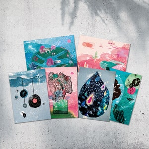 O conjunto de cartas de criação
