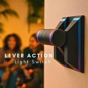 Lever Action Light Switch | Light Switch Plate Cover | Light Switch Lever Cover